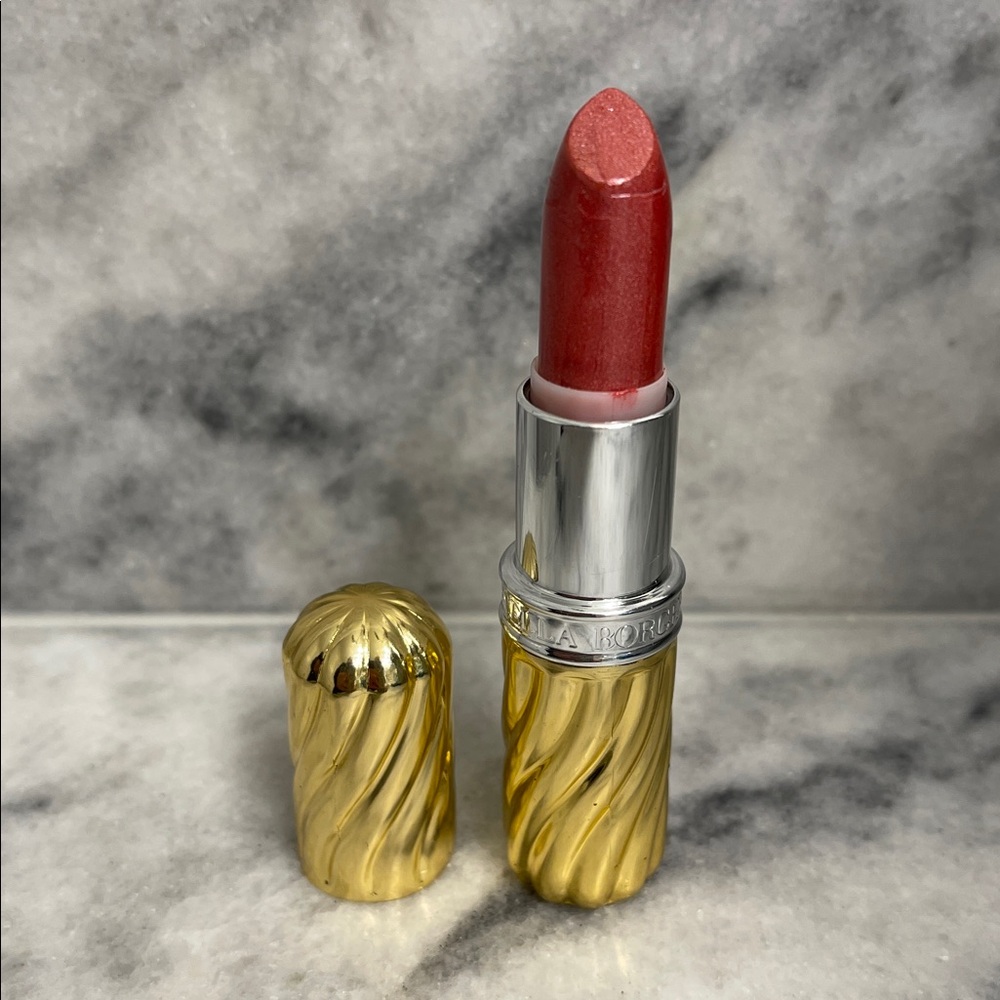 Vintage Borghese Lumina Lipstick in gold tube Twilight Mauve Frost - Picture 3 of 8